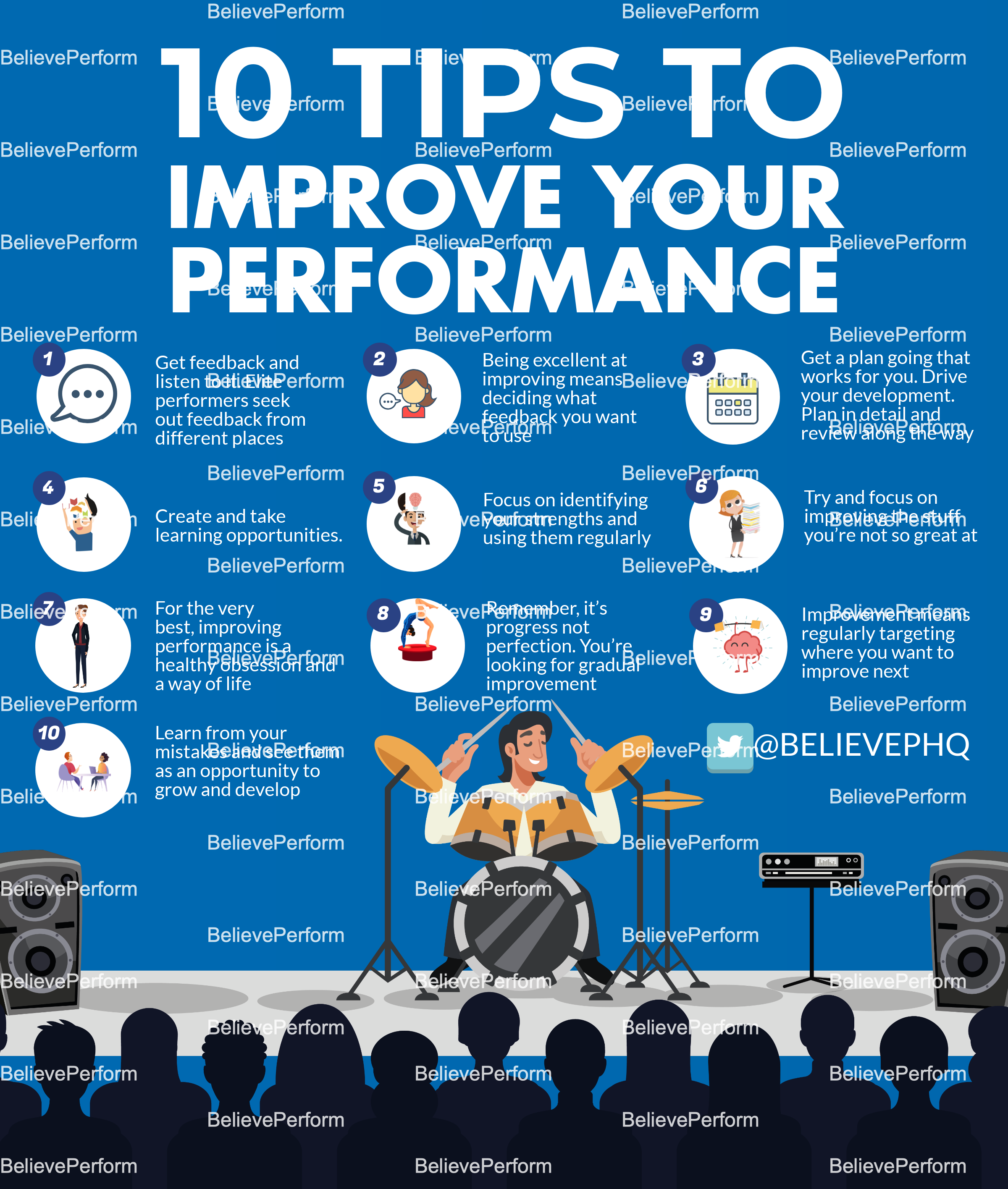 10 Tips To Improve Your Performance Believeperform The Uk S Leading Sports Psychology Website