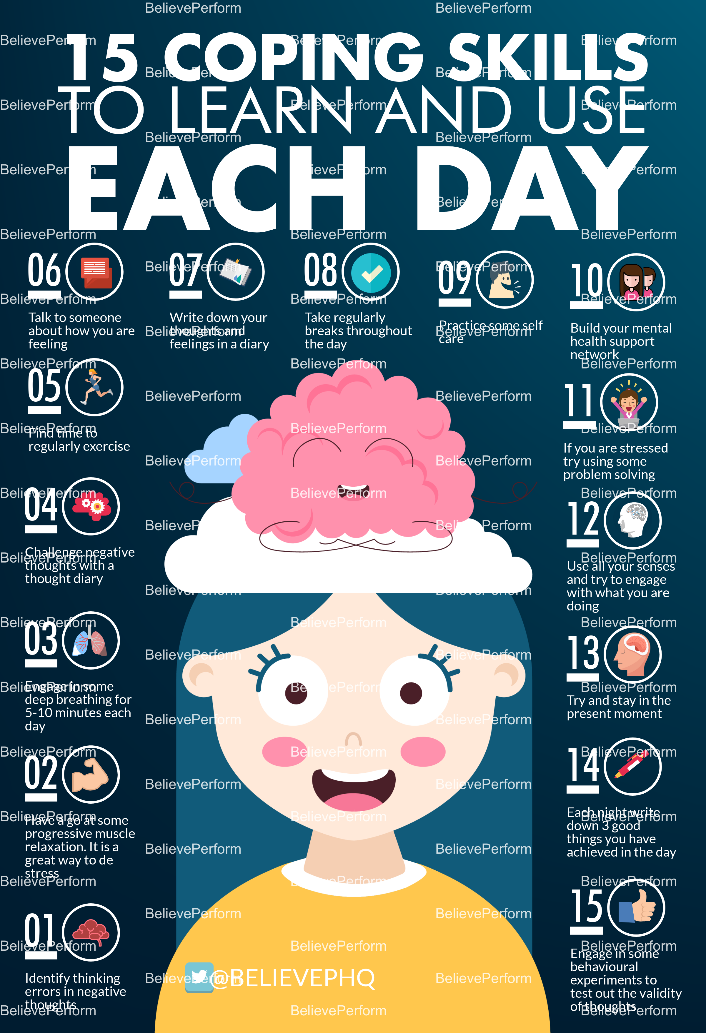 15 coping skills to learn and use each day - BelievePerform - The UK's ...