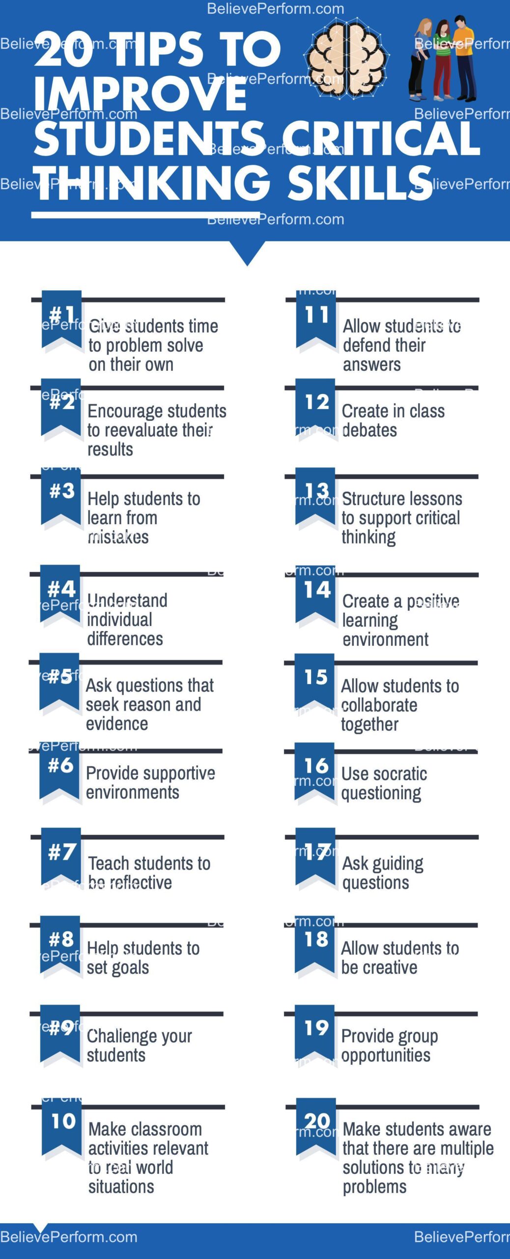activities for developing critical thinking skills in students