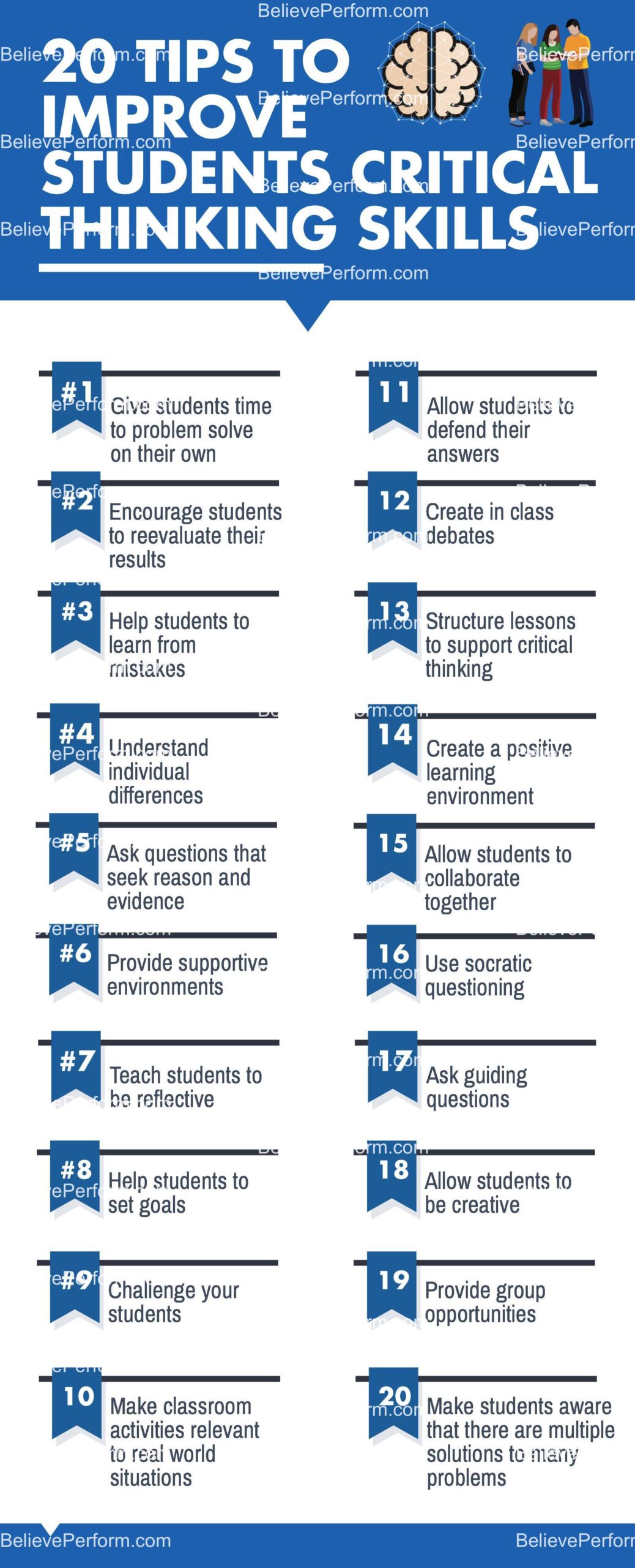 ways to improve critical thinking among students