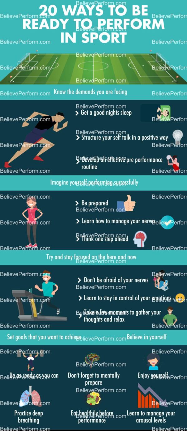 20 ways to be ready to perform in sport - BelievePerform - The UK's ...