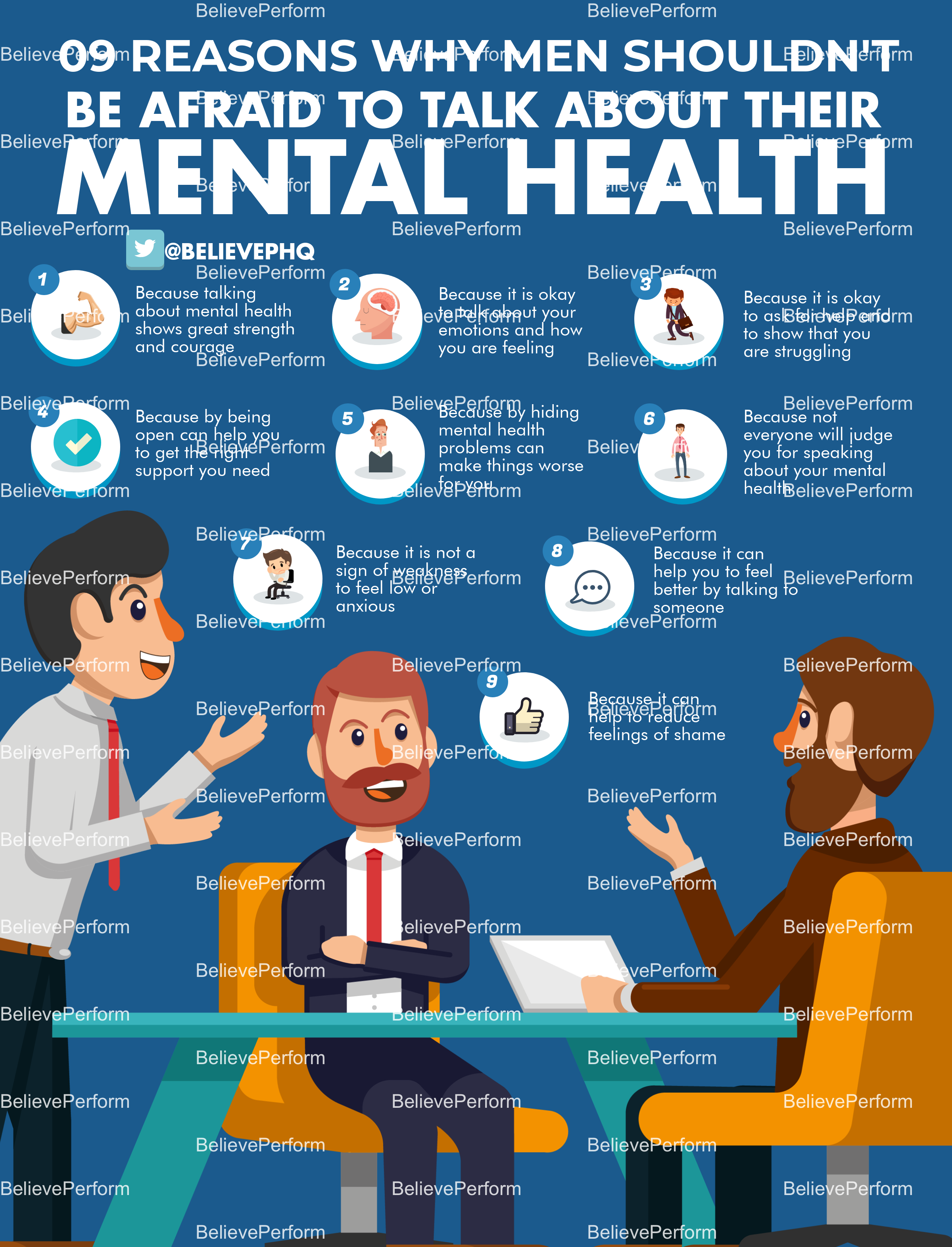 Men's mental health: What affects it and how to improve support