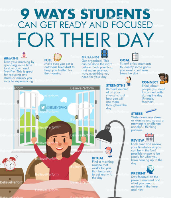 9 ways students can get ready and focused for their day ...