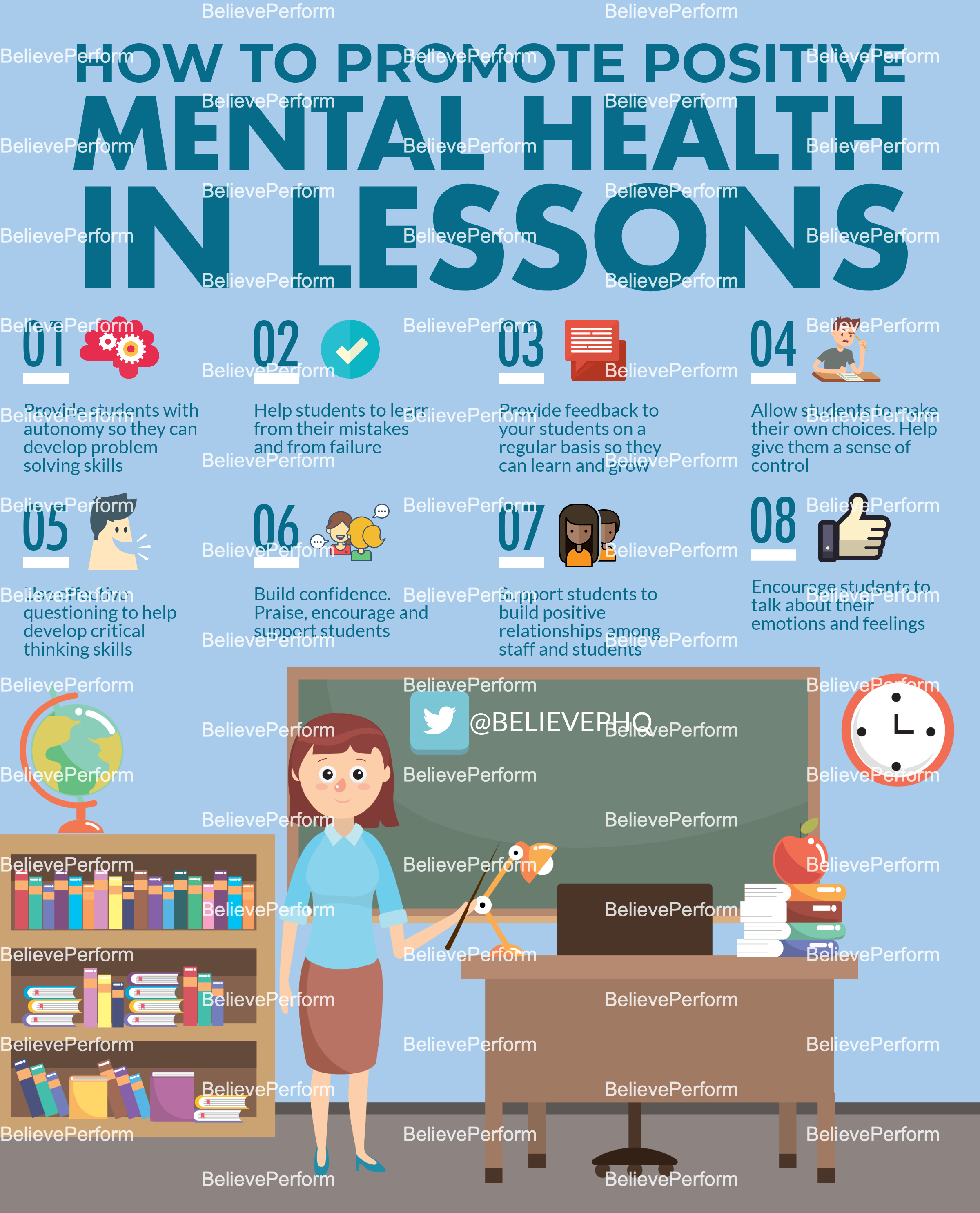 How To Promote Positive Mental Health In Lessons BelievePerform The 