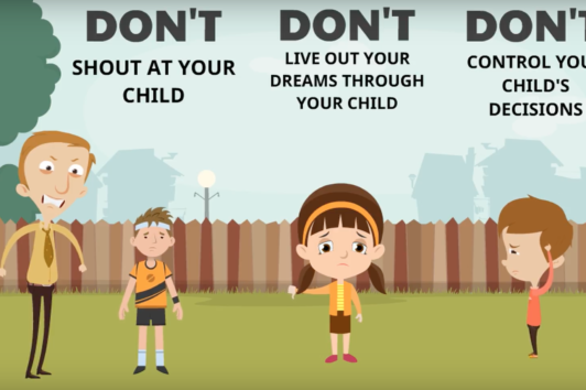 Do's and Don'ts for sport parents