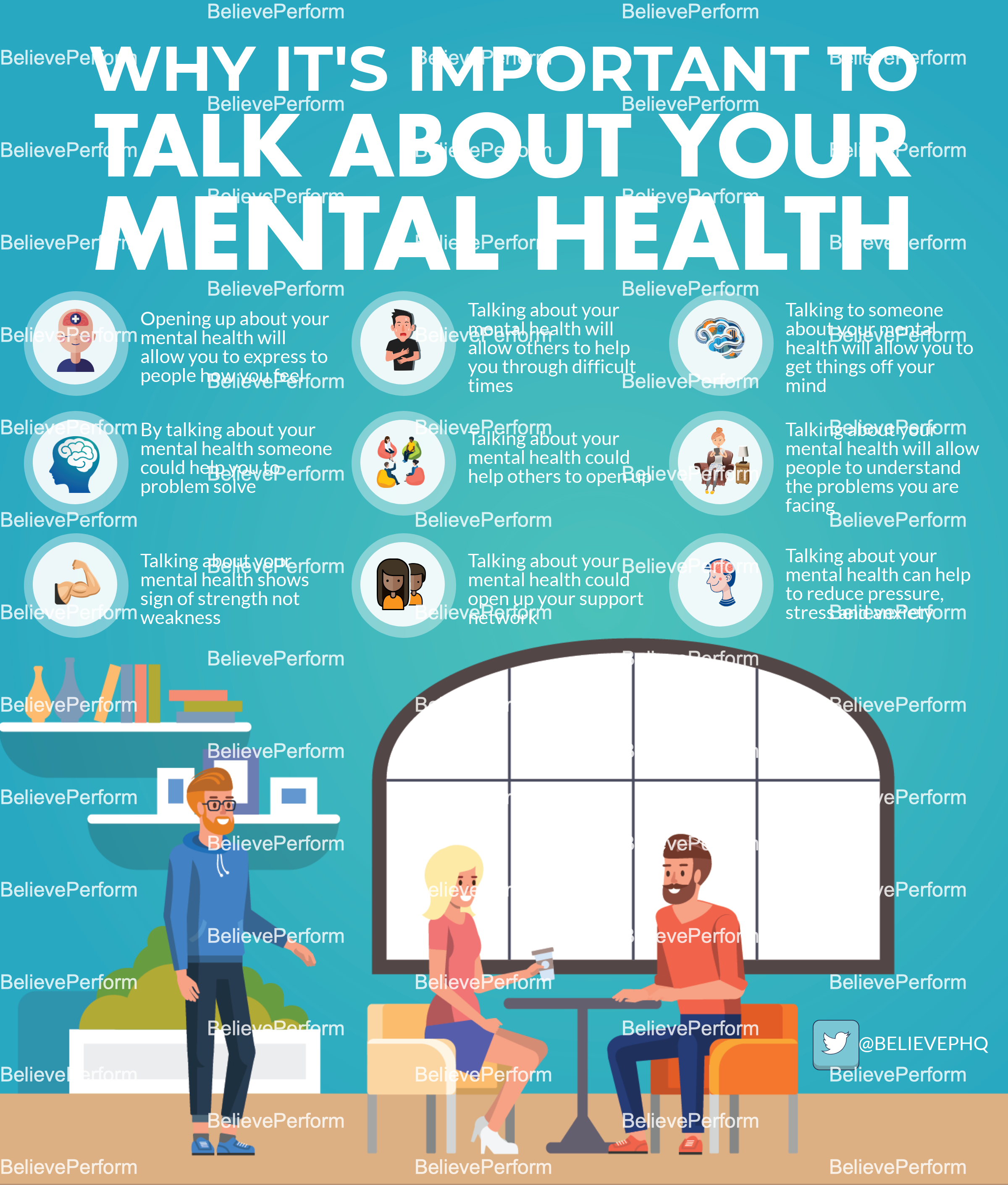 Why Its Importat To Talk About Your Mental Health Believeperform