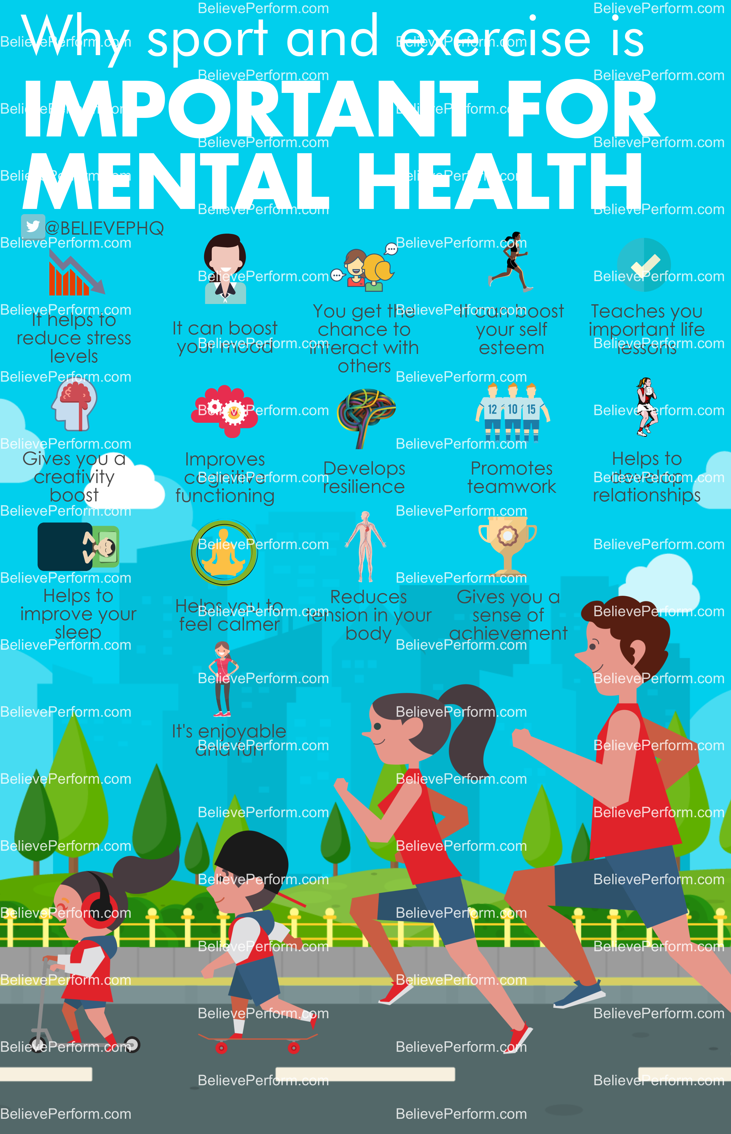 Why sport and exercise is important for children - BelievePerform - The