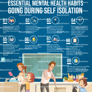 How families can keep essential mental health habits going during self isolation
