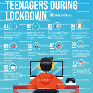 How parents can support teenagers during lockdown