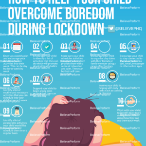 How to help your child overcome boredom during lockdown