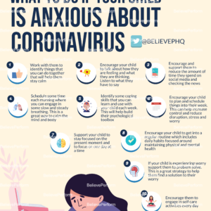 What to do if your child is anxious about coronavirus