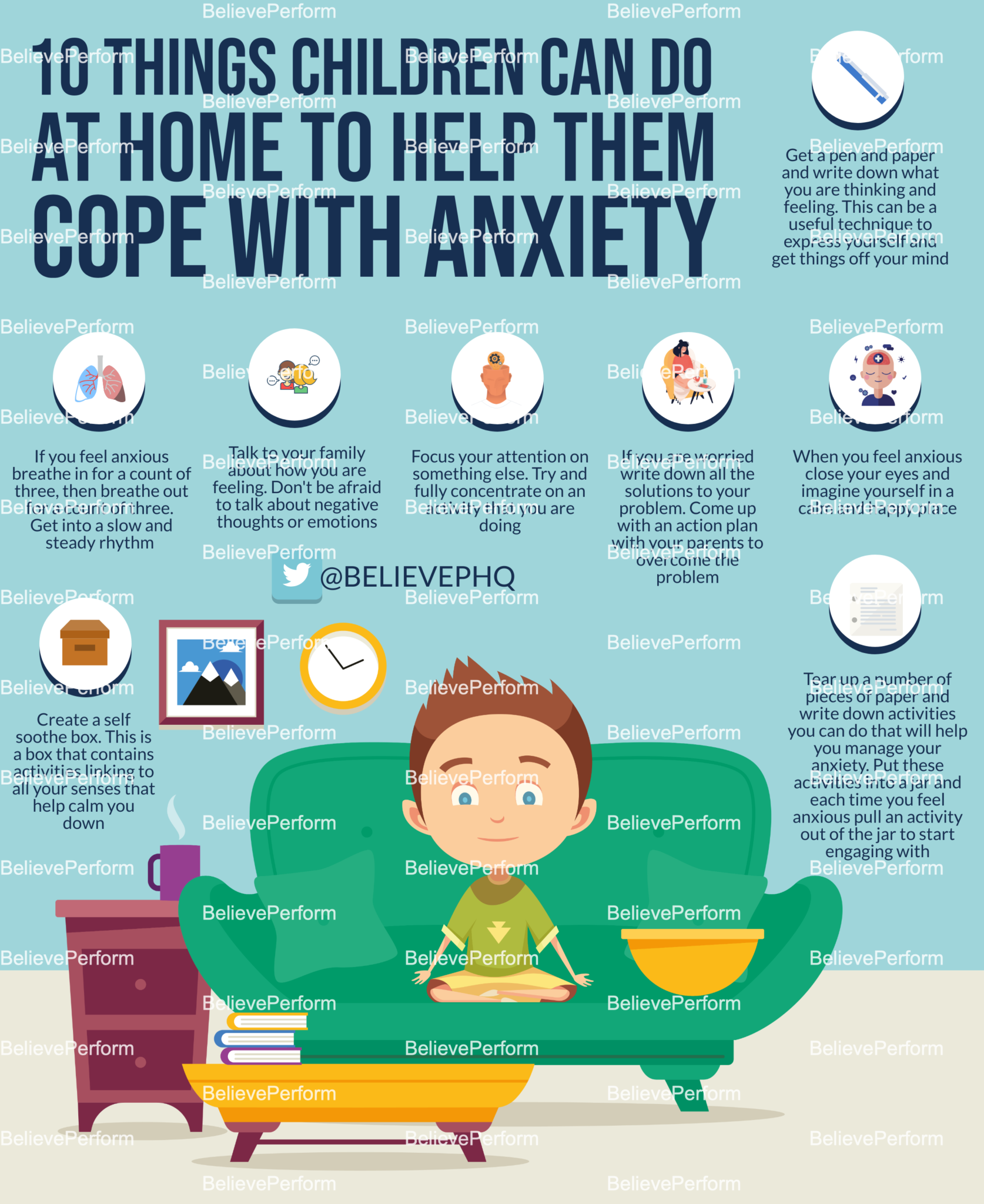 10 things children can do at home to help them cope with anxiety ...