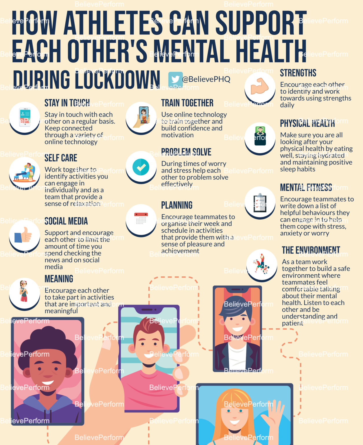 How athletes can support each other's mental health during lockdown ...