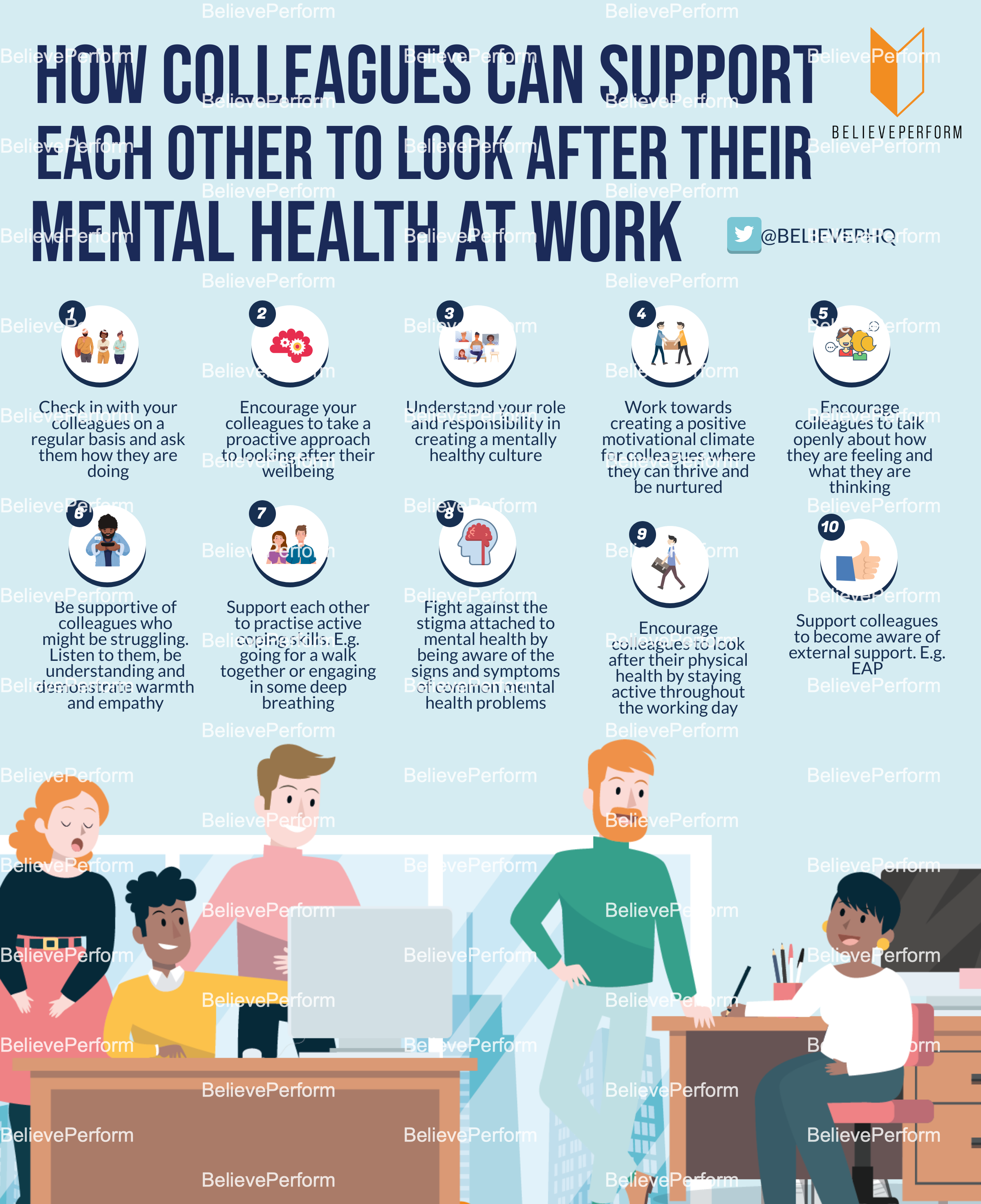 How close should you get to your colleague? - Complete Wellbeing