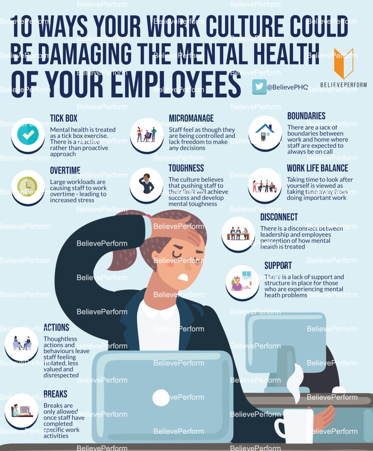 10 Ways Your Work Culture Could Be Damaging The Mental Health Of Your ...