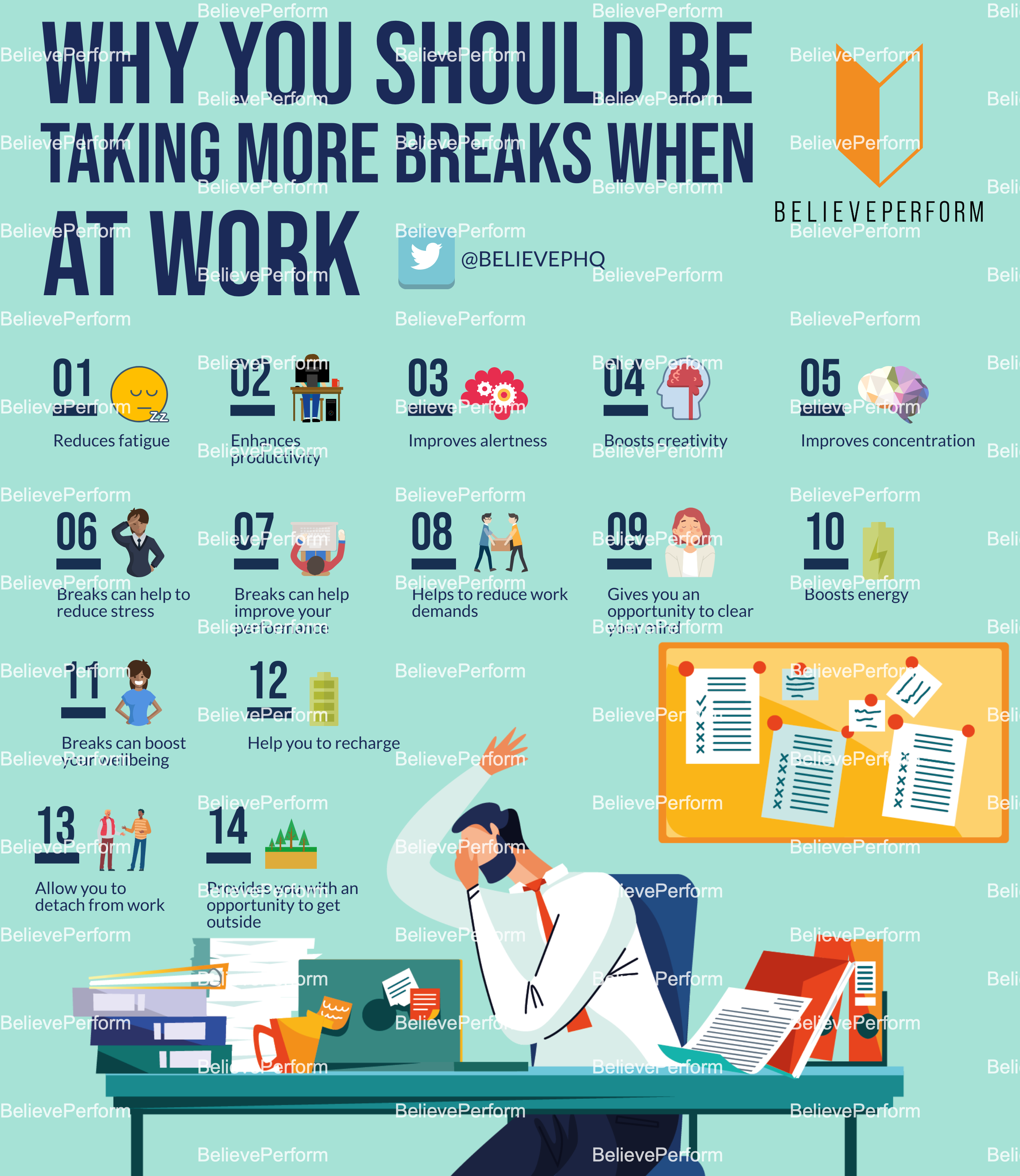 Why You Should Be Taking More Breaks At Work BelievePerform The UK 